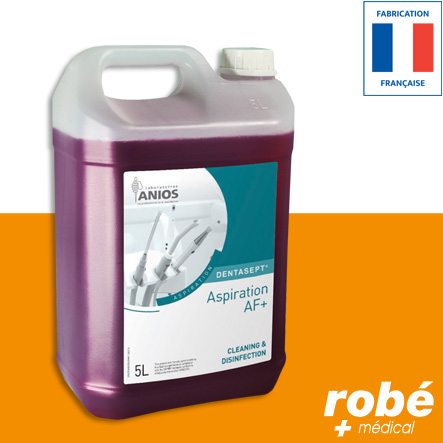 Désinfectant Dentasept AF+ pour systèmes d'aspiration dentaire - Anios