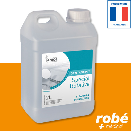 Détergent désinfectant Dentasept Special Rotatif 2L - Anios