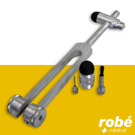 Diapason neurologique 64 Hz pour examens neurologiques - Inox