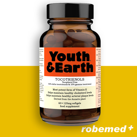 Tocotriénols E Annato DeltaGold® 125mg - Vitamine E - 60 capsules - sans Tocopherol