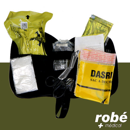 Trousse individuelle de combat (Ifak) compacte avec 9 dispositifs - Tack Med,Olaes®
