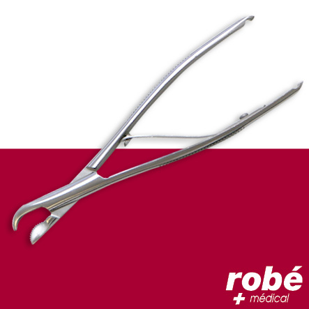Pince de Michel double usage - 13 cm - Inox - Qualité bloc