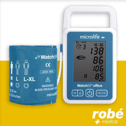 Tensiomètre bras électronique WatchBP Office 2G Microlife - Pour cabinet médical - Avec Bluetooth