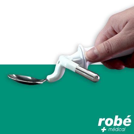 Cuillère à soupe Elispoon - Technologie de stabilisation avec contrepoids et axes de rotation