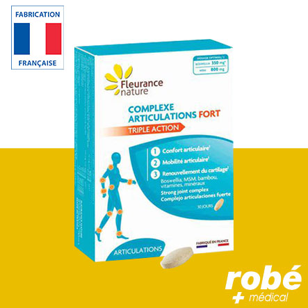 Complexe articulations Fort - Triple action - Articulation - 60 comprimés - Fleurance Nature