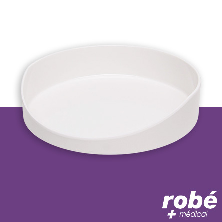 Assiette avec rebords pour faciliter le repas - Diamètre de 20 cm
