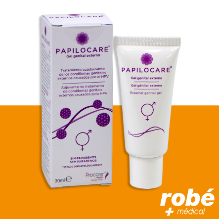 Gel génital - Prévention et traitement des condylomes génitaux causées par le Hpv - Papilocare®