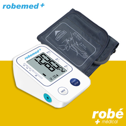 Tensiomètre bras électronique - Robemed - avec mémoires et indicateur d'arythmie