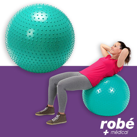 Ballon Therasensory Gymnic ® - diamètre 65 cm - vert