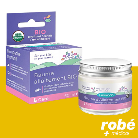 Baume d'allaitement Bio Lansinoh - Pot de 60ml