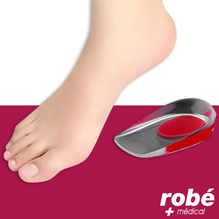 Talonnières en silicone pour soulager les douleurs du talon - Vendu par paire
