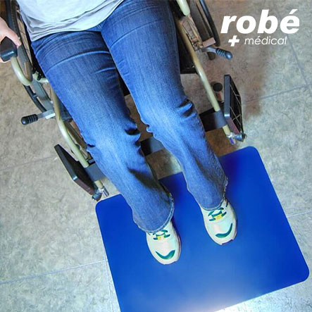 Tapis de sols antidérapants de sécurité bleu - 60 x 45cm - Tenura