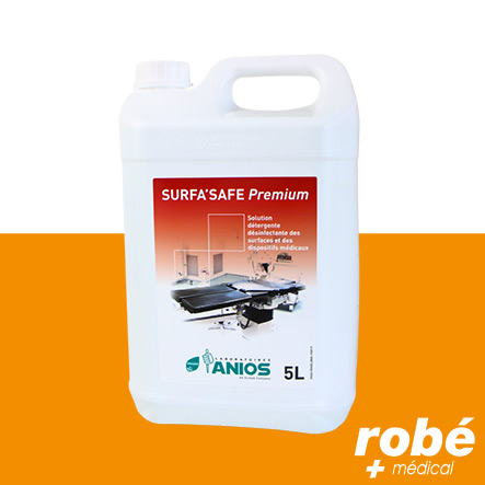 Surfa'safe Premium Anios - Format économique - Bidon de 5L