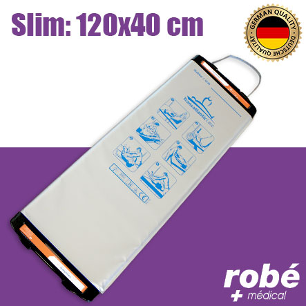Planche de transfert ultra légère (1,6 kg) avec tissu rotatif renforcé - Transaroll Slim - 120x40