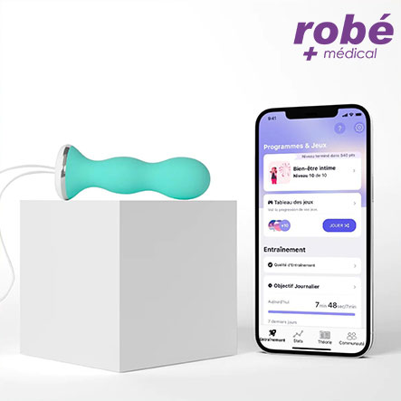 Sonde périnéale connectée Perifit - Disponible en Rose et Verte