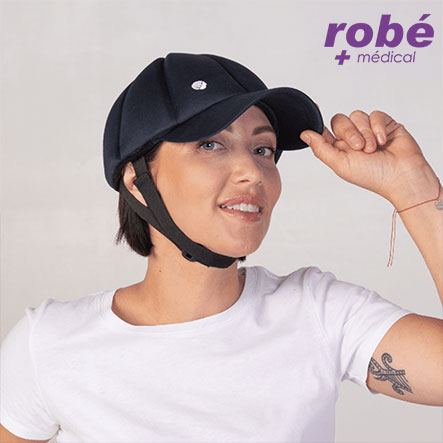 Casquette de protection souple Ribcap - Bleu