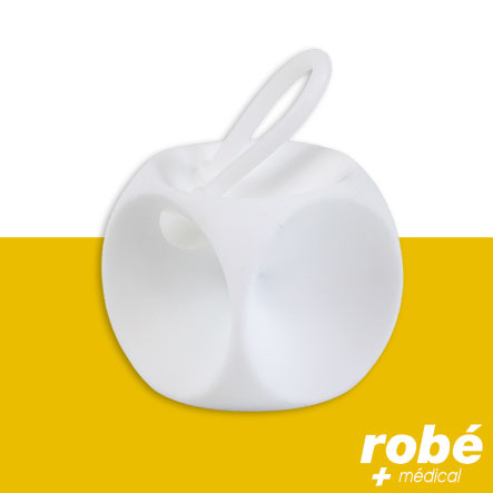 Pessaires gynécologiques en forme de cube non perforé - De 25 à 56 mm - Silicone médical - Robemed