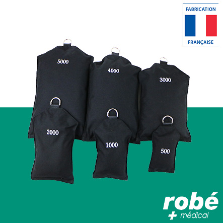 Gamme complète de 6 poids de pouliethérapie - De 500G à 5KG