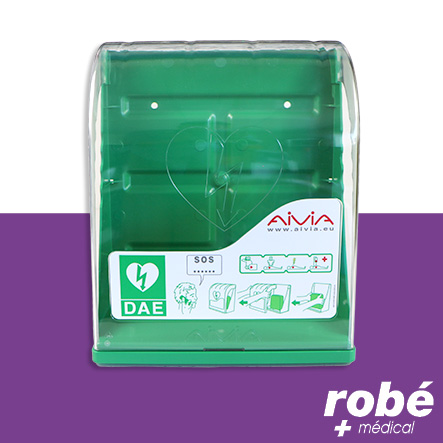 Armoire de protection intérieure défibrillateur 33 x 38cm - Aivia S