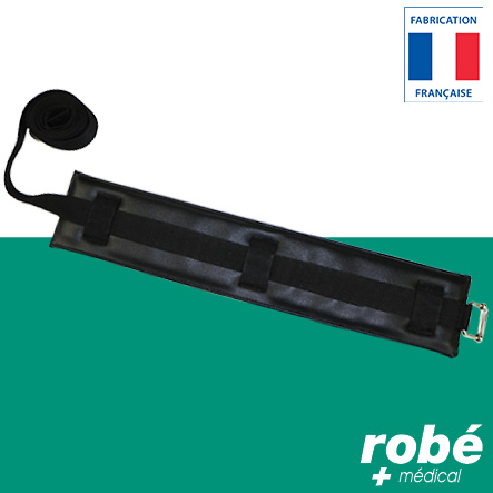 Sangle d'immobilisation du thorax coulissante avec 3 passants et boucle de réglage
