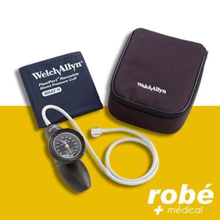 Tensiomètre manopoire anéroïde Durashock DS58 - PLATINIUM - Welch Allyn