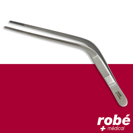Pince coudée Troeltsch - Qualité bloc - Fabrication Allemande