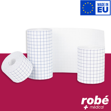 Bande adhésive non tissée multi-extensible et aérée - 10m x 15cm - Fixtape