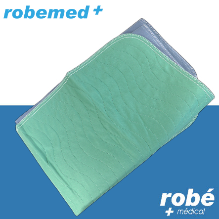 Alèse lavable sans rabats pour lit une place dimension 85 x 90cm - Robemed