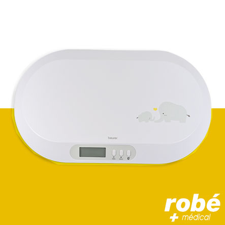 Pèse-bébé BY90 - Avec connexion Bluetooth - Beurer