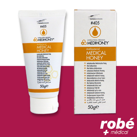 Miel de Manuka - médical, antibactérien et cicatrisant - Medihoney - Tube de 50g
