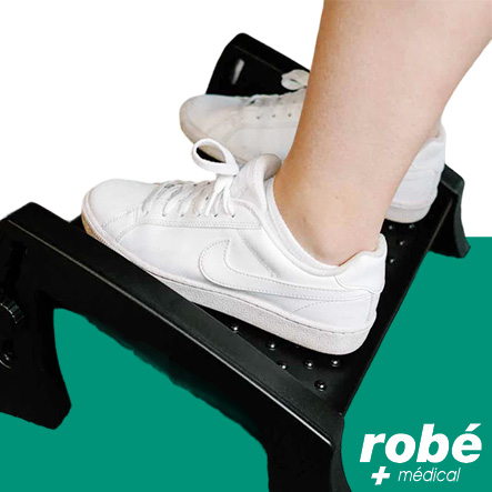 Repose-pieds ergonomique avec rouleaux de massage - Swedish Posture