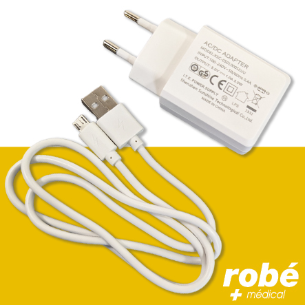 Adaptateur secteur pour tensiomètre bras professionnel Bpm920 - Robemed