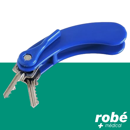 Tourne-clés ergonomique - Manche 3 clés - Pour une ouverture facile des portes