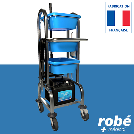 Nettoyage et désinfection par vapeur d'eau - Chariot Box Mini Vapeur