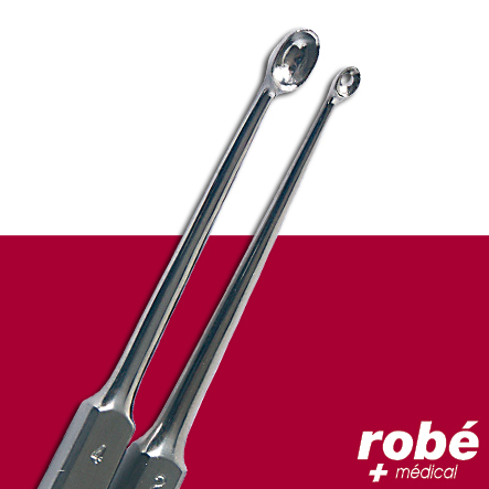 Curettes de pédicure Lupus Besnier inox