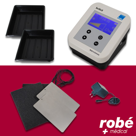 Appareil d'iontophorèse ionophorèse avec accessoires SwiSt03 Kawe