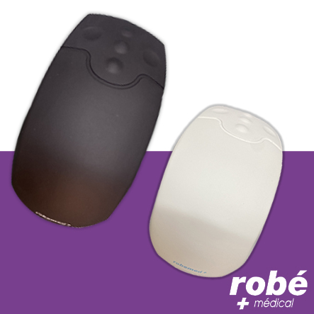 Souris laser sans fil étanche et lavable en silicone, avec protection anti-microbienne - Robemed