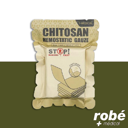 Gaze hémostatique au chitosan - 1-Medical