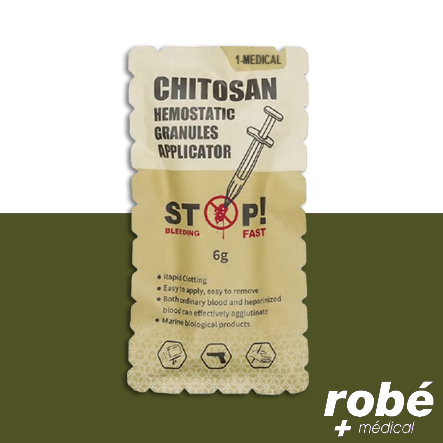 Applicateur de granules hémostatiques chitosan - 1-Medical