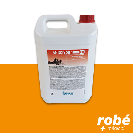 Anioxyde 1000 LD, désinfectant pour le matériel médical - Bidon de 5L - ANIOS