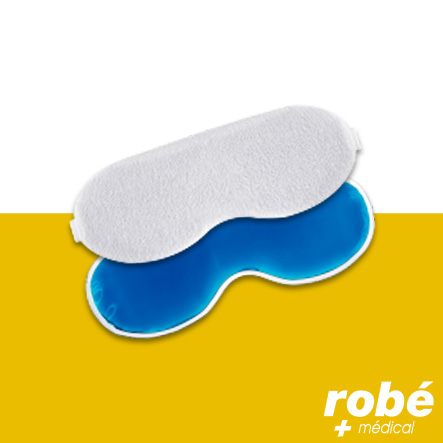 Coussin thermique chaud/froid pour yeux et tempes, en gel 8 x 24cm - Actipoche - Cooper