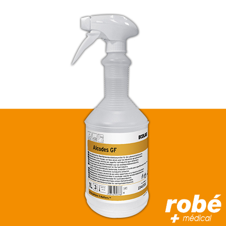 Spray désinfectant sans COV à base d'éthanol - EN 14476- 1L - Alcodes GF - Écolab - Anios