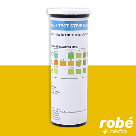 Bandelette urinaire test 3 paramètres - Fabrication française - Boîte de 100