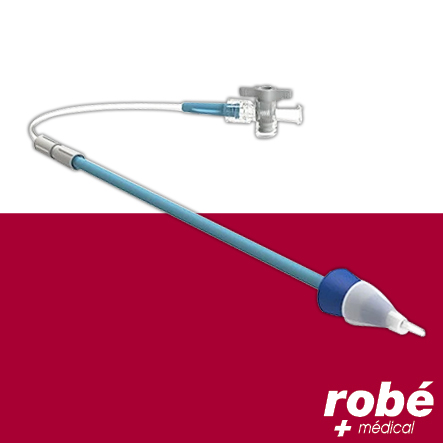 Cathéter pour hystéro 1 voie rigide avec mousse Pm-Care 1V-STD - Boîte de 5 unités - Prince Médical