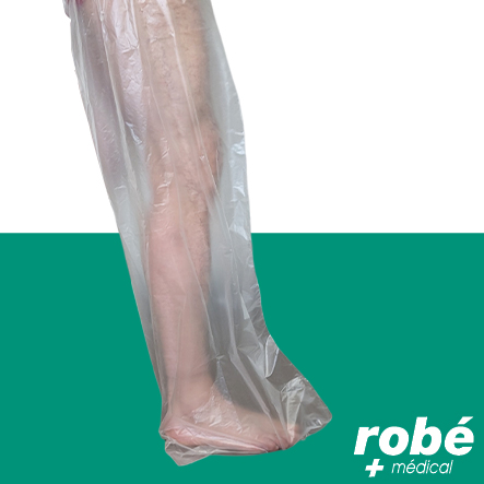 Sous-bottes de pressothérapie à usage unique - 40 x 110 cm - Robemed - Sachet de 100