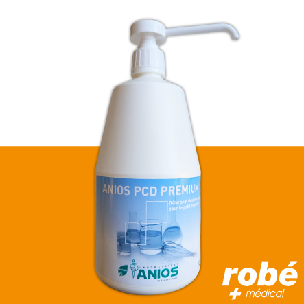 Dégraissant et Désinfectant de la vaisselle en bain de trempage - Flacon 1L - Anios PCD Premium