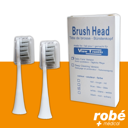 Têtes de brosses à dents de rechange Cambrush Pro - Lot de 2