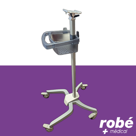 Chariot à roulettes pour moniteur de signes vitaux NC5 de Comen