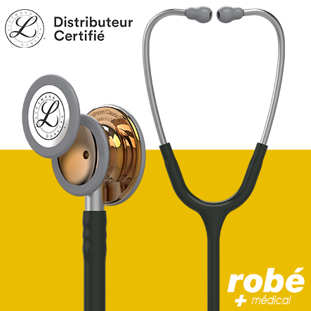 Nouveau : Stéthoscope Littmann - Classic III - Édition limitée - Couleur Noir et Cuivre