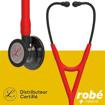 Nouveau : Stéthoscope Littmann - Cardiology IV - Édition limitée - Couleur Rouge fumé